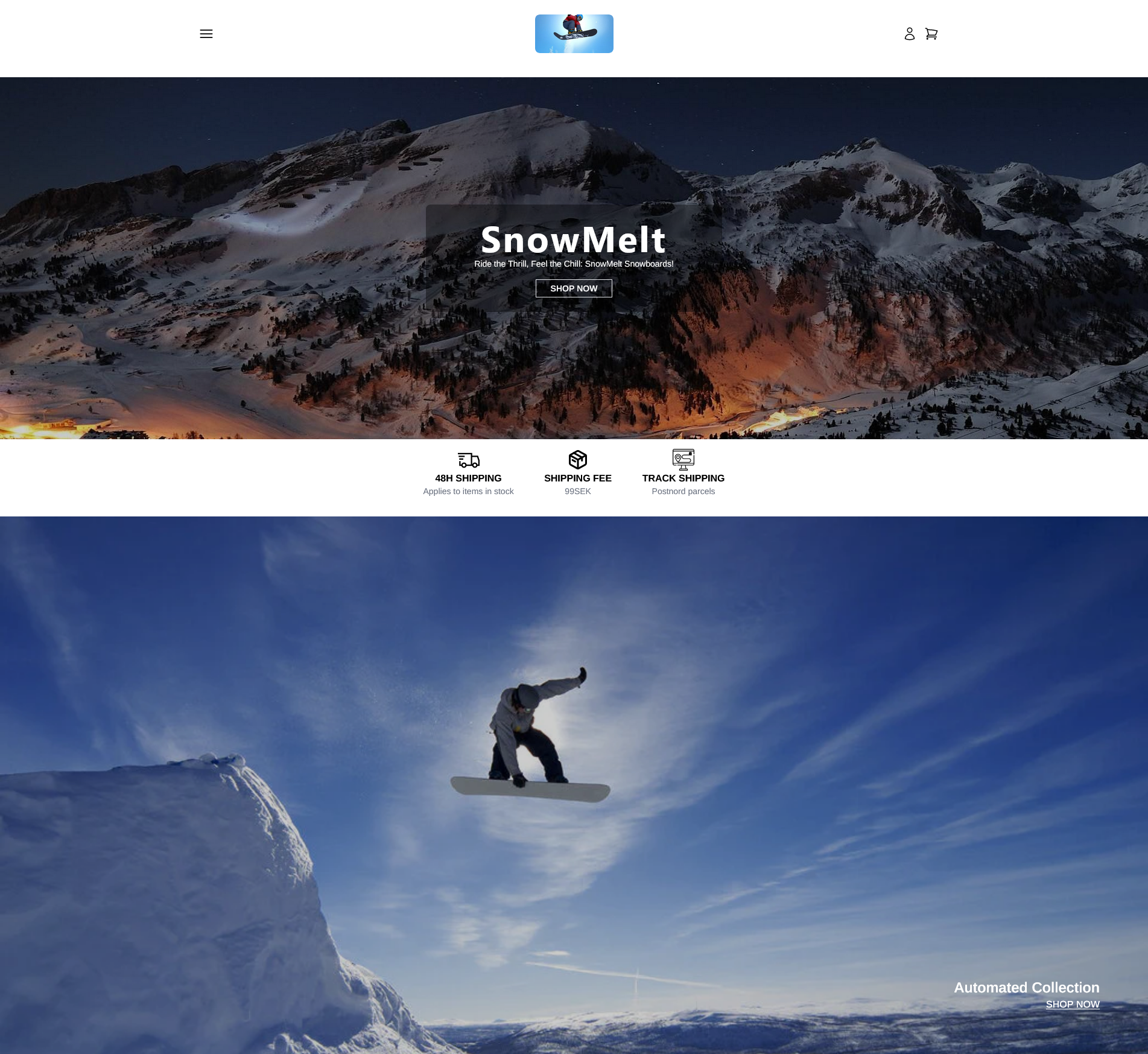 Store built with Shopify Hydrogen